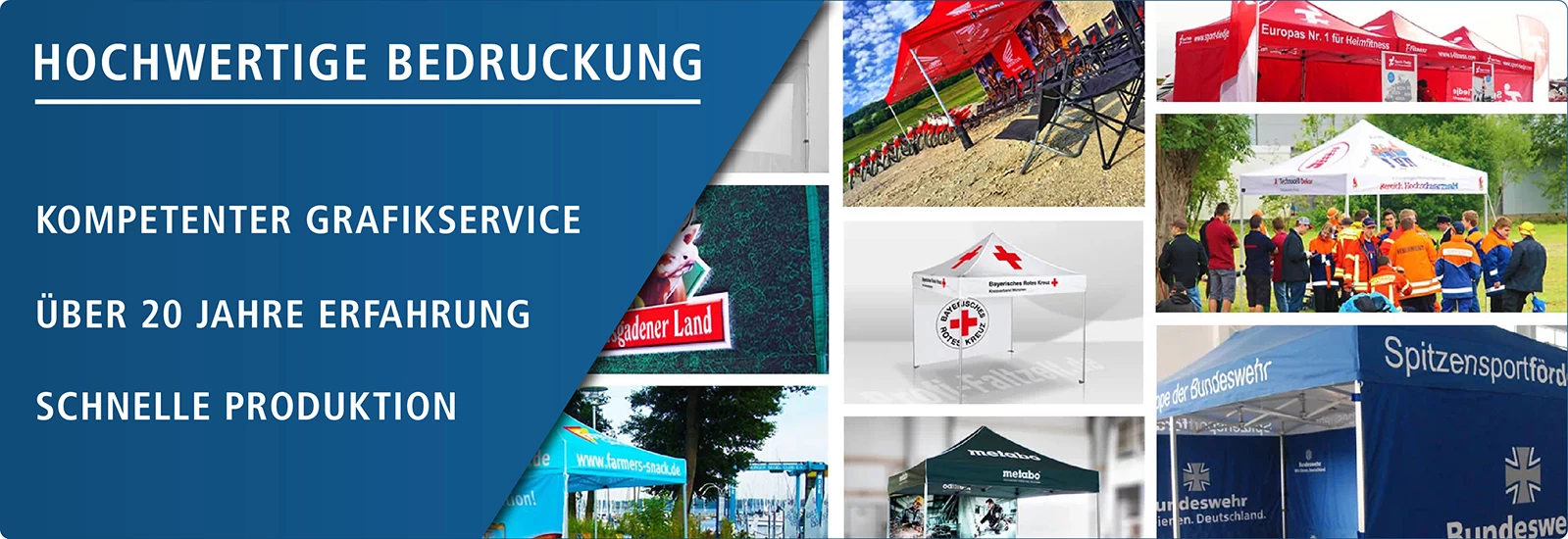 Hochwertiger Werbedruck