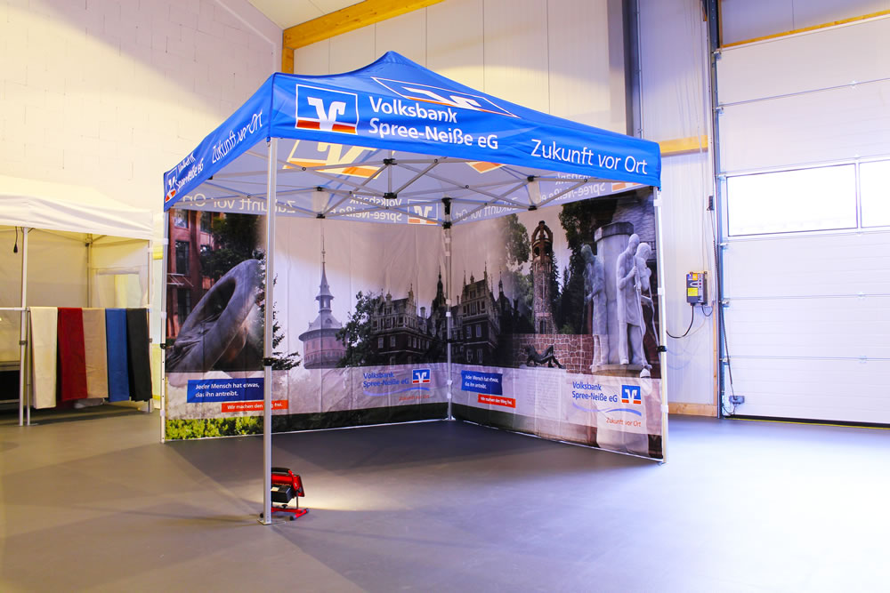 Volksbank Spree – Faltpavillon