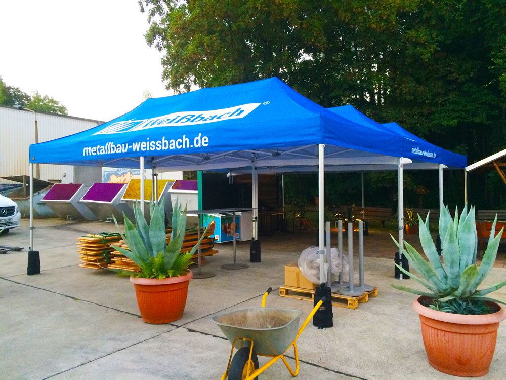 Weissbach – Promotionzelt