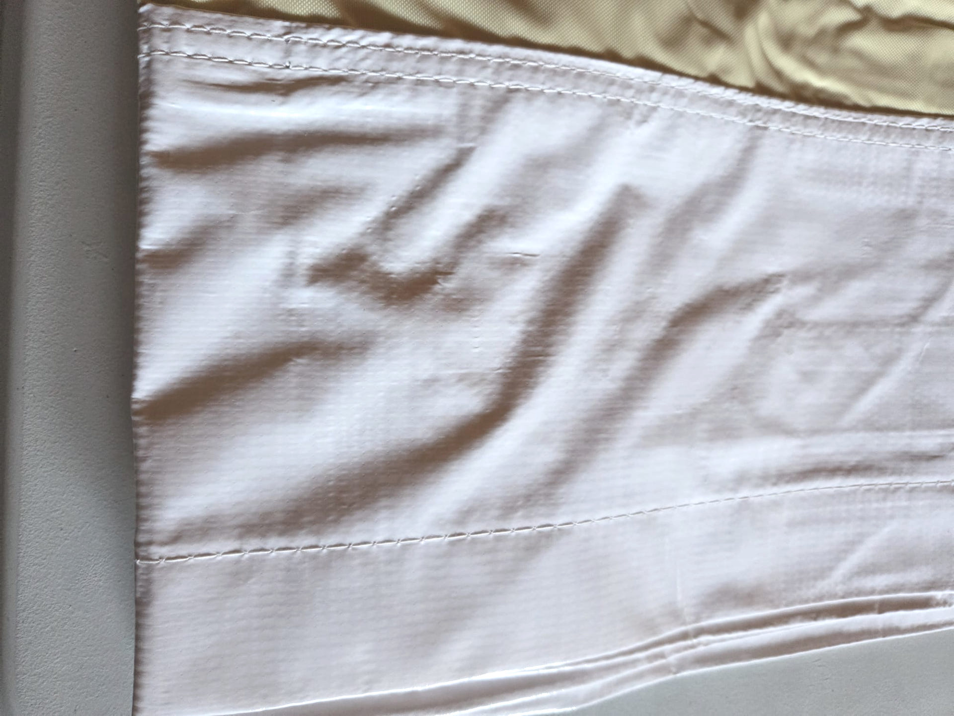 MVL-TENT ® Seitenwand PLUS geschlossen, Größe: 4,5m Farbe: Champagner | Restposten, Sonderpreis