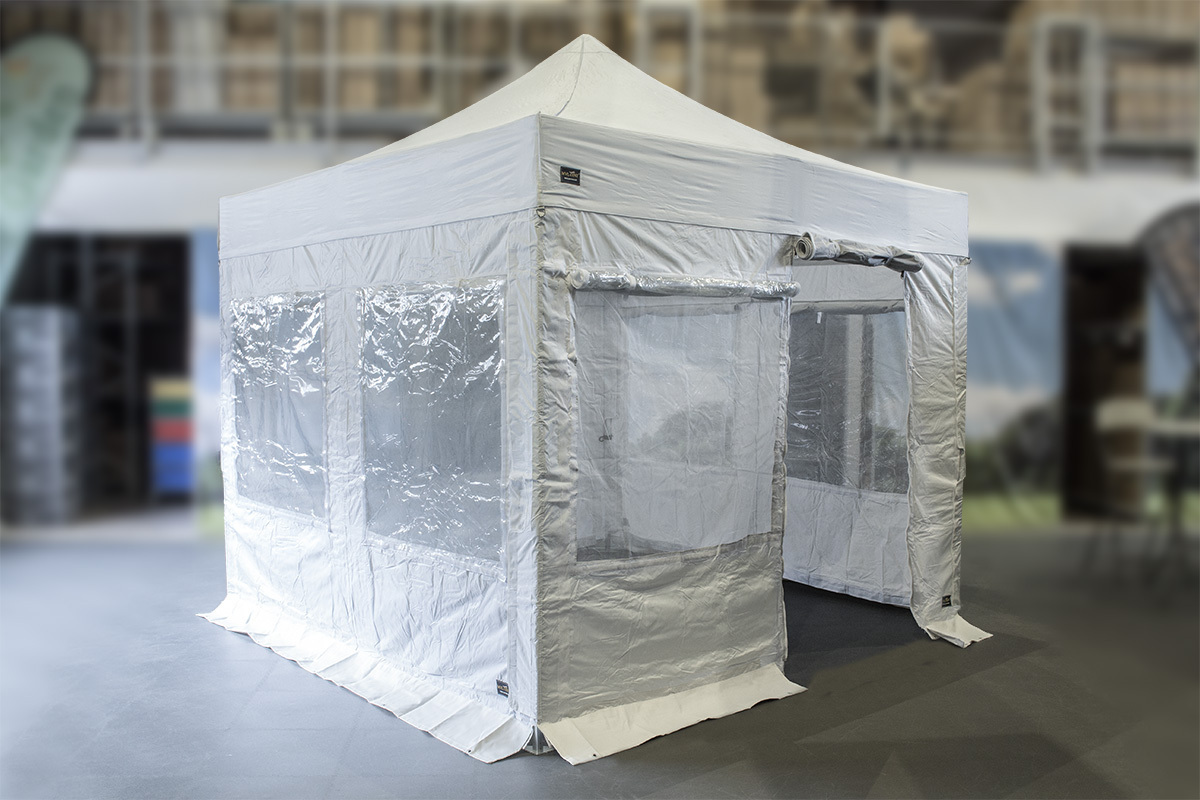 MVL-TENT® RESCUE Faltpavillon-Set | Serie 60 eXpert 3x3 3x4,5 3x6